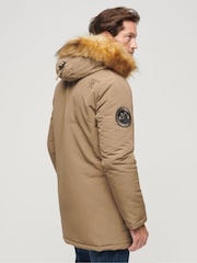 Superdry Brown Everest Faux Fur Hooded Parka - Image 2 of 7