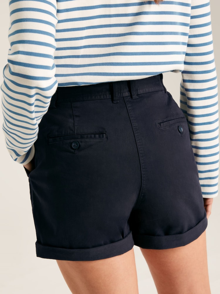 Joules Navy Blue Chino Shorts - Image 2 of 5