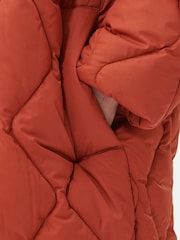 Barbour® Orange Samphire Quilt Spiced Jacket - Image 7 of 9