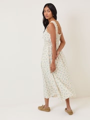 Nobodys Child White Rylee Midi Dress - Image 4 of 5