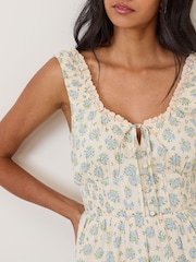 Nobodys Child White Rylee Midi Dress - Image 5 of 5