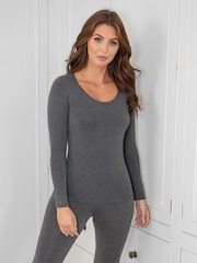 Pour Moi Dark Grey Round Neck Round Neck - Image 1 of 4