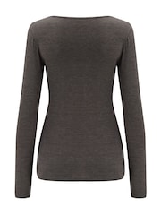 Pour Moi Dark Grey Round Neck Round Neck - Image 4 of 4