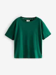 Green Check 100% Cotton Short Pyjamas Set - Image 5 of 7