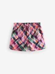 Green Check 100% Cotton Short Pyjamas Set - Image 6 of 7