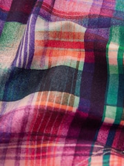 Green Check 100% Cotton Short Pyjamas Set - Image 7 of 7