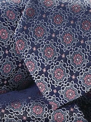 Sininen - Charles Tyrwhitt silkkiset geo-solmio - Kuva 3 / 3