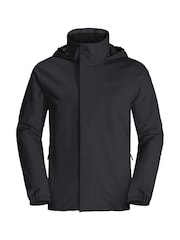 Jack Wolfskin Stormy Point Black Jacket - Image 4 of 4