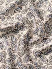 Charles Tyrwhitt Natural Spot Silk Pocket Square Handkerchief - Image 3 of 3