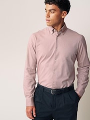 Neutral Texture Regular Fit Texture Signature Motionflex Stretch Shirt - Image 1 of 8