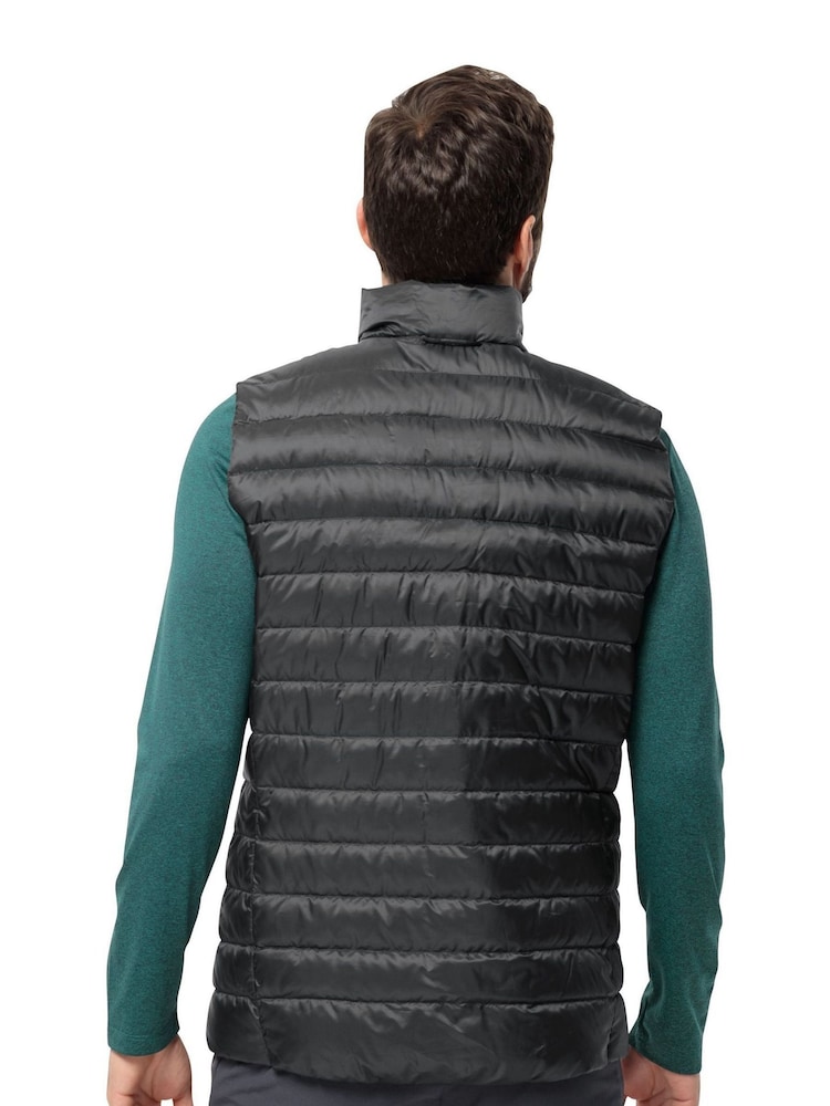 Jack Wolfskin Pilvi Down Black Gilet - Image 2 of 4 Jack Wolfskin Pilvi Down Black Gilet - Image 2 of 4