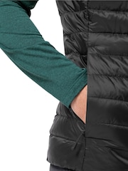 Jack Wolfskin Pilvi Down Black Gilet - Image 3 of 4