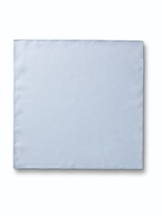 Charles Tyrwhitt Sky Blue Spot Silk Pocket Square Handkerchief - Image 2 of 3