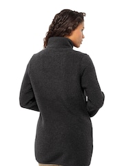 Jack Wolfskin High Curl Fleece Black Coat - Image 2 of 4