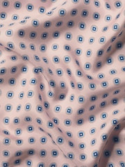 Charles Tyrwhitt Light Pink Spot Silk Pocket Square Handkerchief - Image 3 of 3