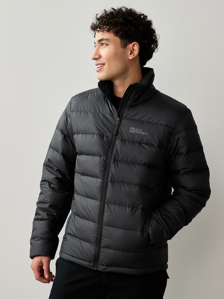 Jack Wolfskin Ather Down Padded Black Jacket - Image 1 of 8