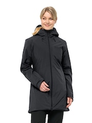 Jack Wolfskin Heidelstein Hooded Black Jacket - Image 1 of 6