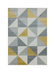 Asiatic Rugs Yellow Sketch Rug - Image 4 of 4