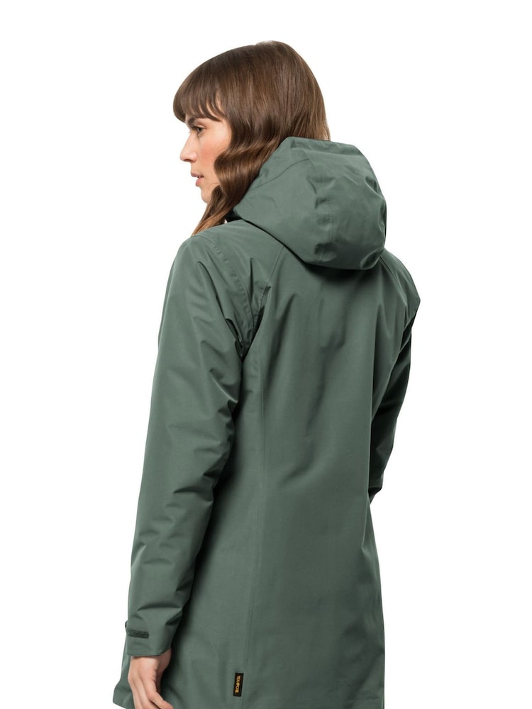 Jack Wolfskin Green Heidelstein Hooded Jacket - Image 2 of 5