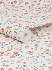 Papel pintado de 10 m con diseño de florecillas de bosque - Imagen 5 de 5