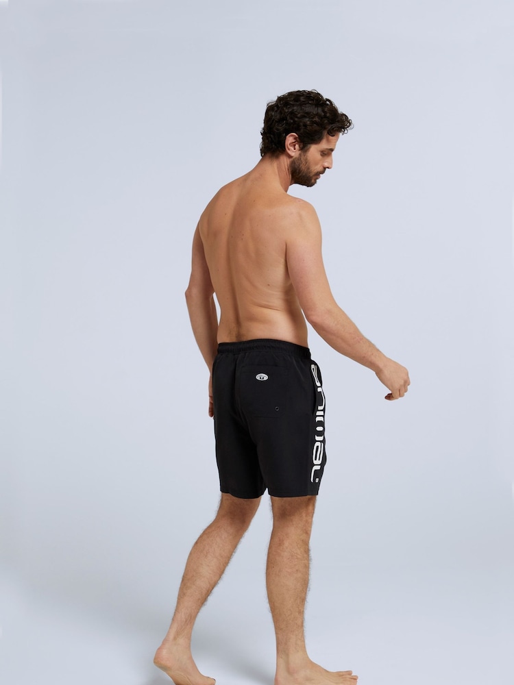Animal Black Mens Deep Dive Quick Drying Board Shorts - Image 3 of 4