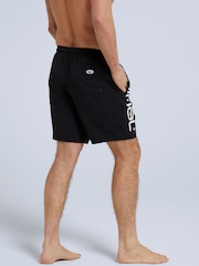 Animal Black Mens Deep Dive Quick Drying Board Shorts - Image 4 of 4