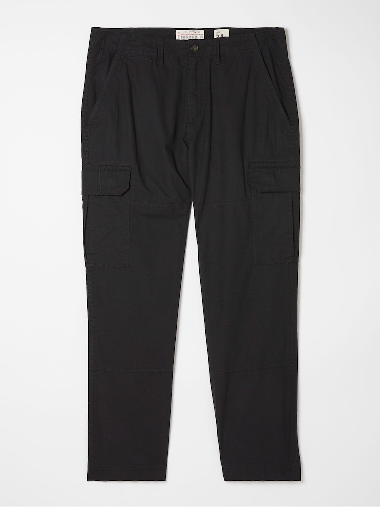 FatFace Corby Black Ripstop Cargo Trousers - Image 5 of 5 FatFace Corby Black Ripstop Cargo Trousers - Image 5 of 5