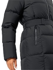 Jack Wolfskin Frozen Длинная куртка Lake с мягкой подкладкой черный - Изображение 4 из 7