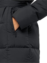 Jack Wolfskin Frozen Длинная куртка Lake с мягкой подкладкой черный - Изображение 5 из 7