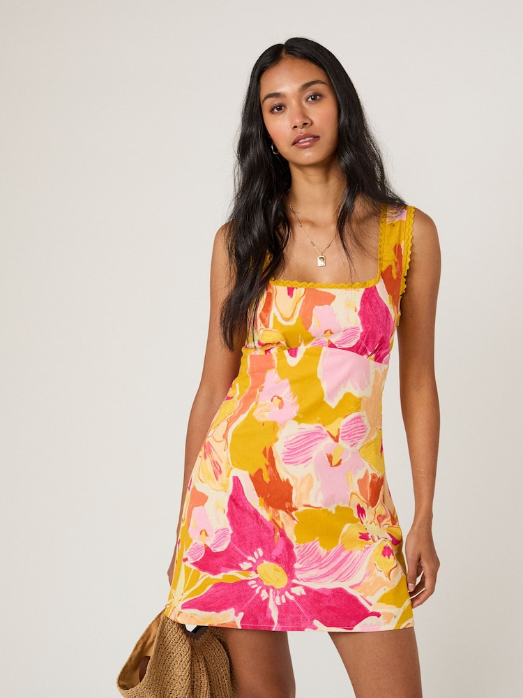 Nobodys Child Pink Ciara Mini Dress - Image 1 of 5