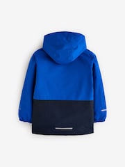 Jack Wolfskin Kids Blue Snowy Days Colour Block Jacket - Image 2 of 4