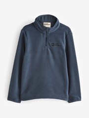 Jack Wolfskin Navy Taunus QZ Fleece - Image 1 of 4