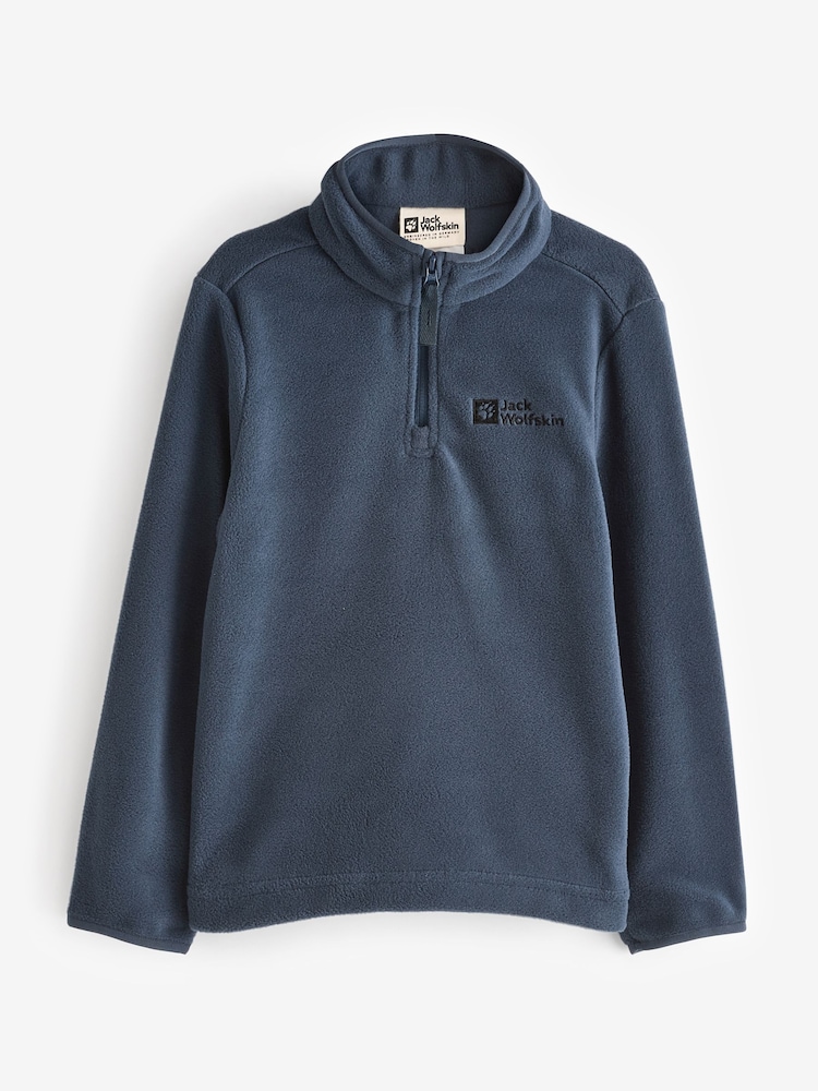 Jack Wolfskin Navy Taunus QZ Fleece - Image 1 of 4