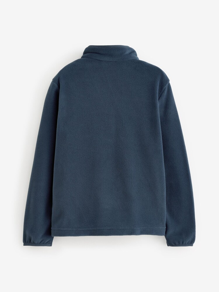 Jack Wolfskin Navy Taunus QZ Fleece - Image 2 of 4