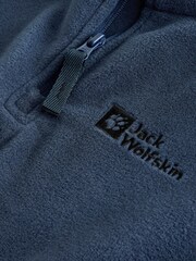 Jack Wolfskin Navy Taunus QZ Fleece - Image 3 of 4