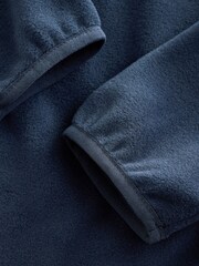 Jack Wolfskin Navy Taunus QZ Fleece - Image 4 of 4