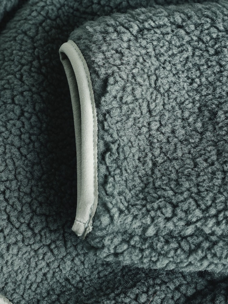 Jack Wolfskin Light Green Ice Curl Contrast Pocket FZ Jacket - Image 6 of 6