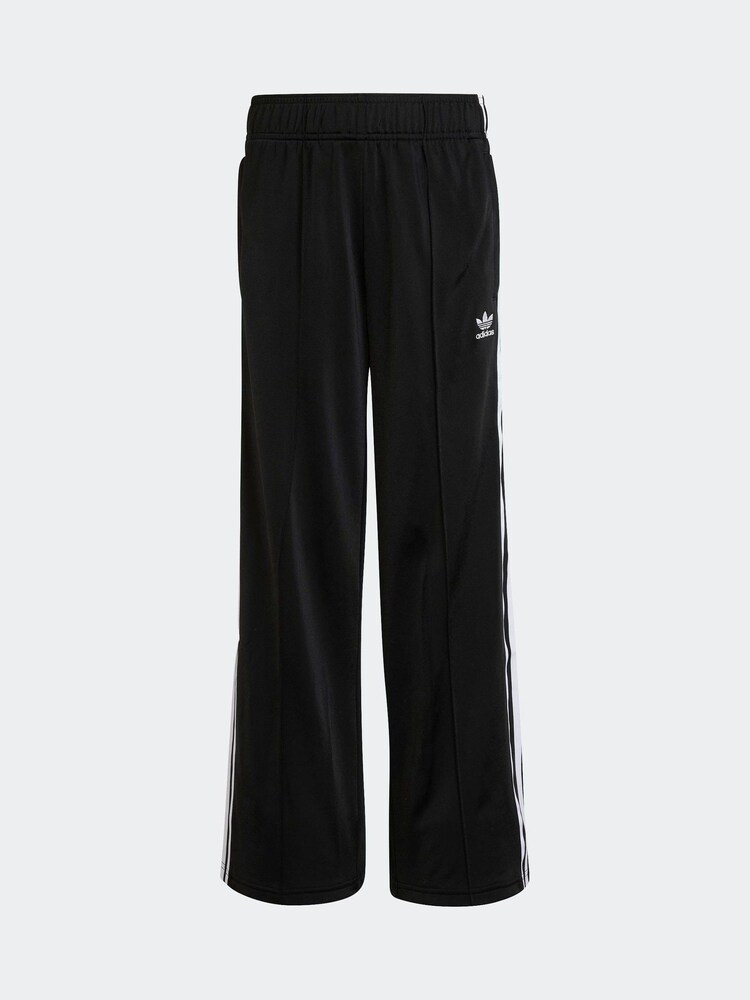 adidas Originals Black/White Adicolor Wide Tracksuit Bottoms - Image 1 of 5 adidas Originals Black/White Adicolor Wide Tracksuit Bottoms - Image 1 of 5