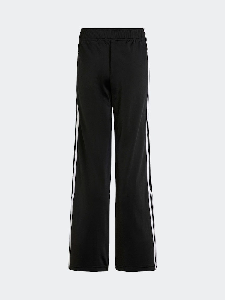 adidas Originals Black/White Adicolor Wide Tracksuit Bottoms - Image 2 of 5 adidas Originals Black/White Adicolor Wide Tracksuit Bottoms - Image 2 of 5