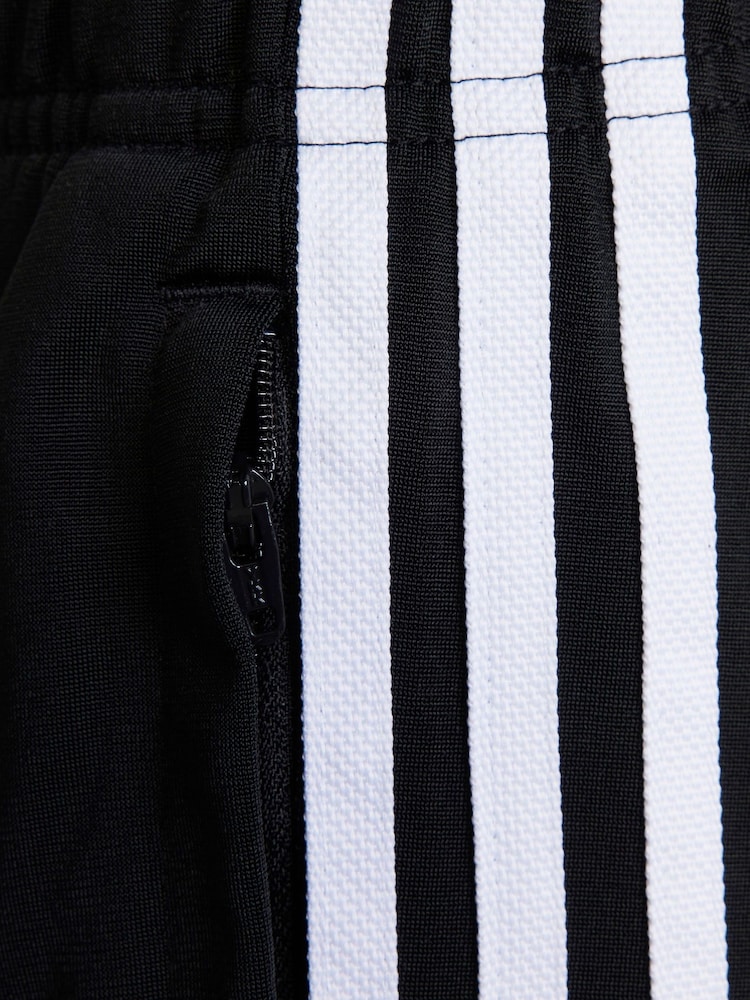 adidas Originals Black/White Adicolor Wide Tracksuit Bottoms - Image 5 of 5 adidas Originals Black/White Adicolor Wide Tracksuit Bottoms - Image 5 of 5