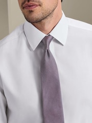 Charles Tyrwhitt Purple Stone Medallion Silk Tie - Image 1 of 3