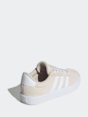 adidas Beige VL Court 3.0 Trainers - Image 4 of 9