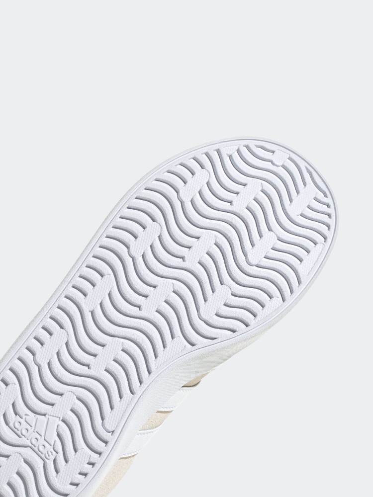 adidas Beige VL Court 3.0 Trainers - Image 9 of 9