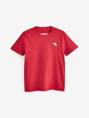 Rdeče-modra - Abercrombie & Fitch majica 3 Paket - Slika 2 iz 7