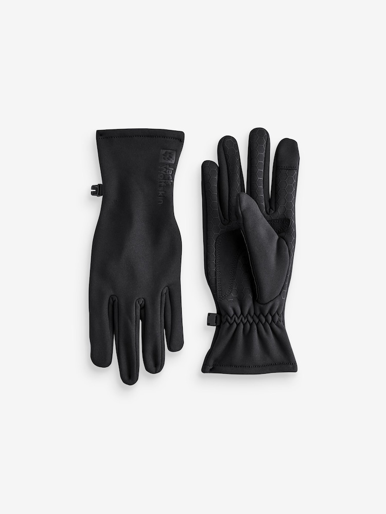 Guantes negros Allrounder de invierno de Jack Wolfskin - Imagen 1 de 3