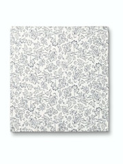 Charles Tyrwhitt White Floral Floral Silk Pocket Square - Image 2 of 3