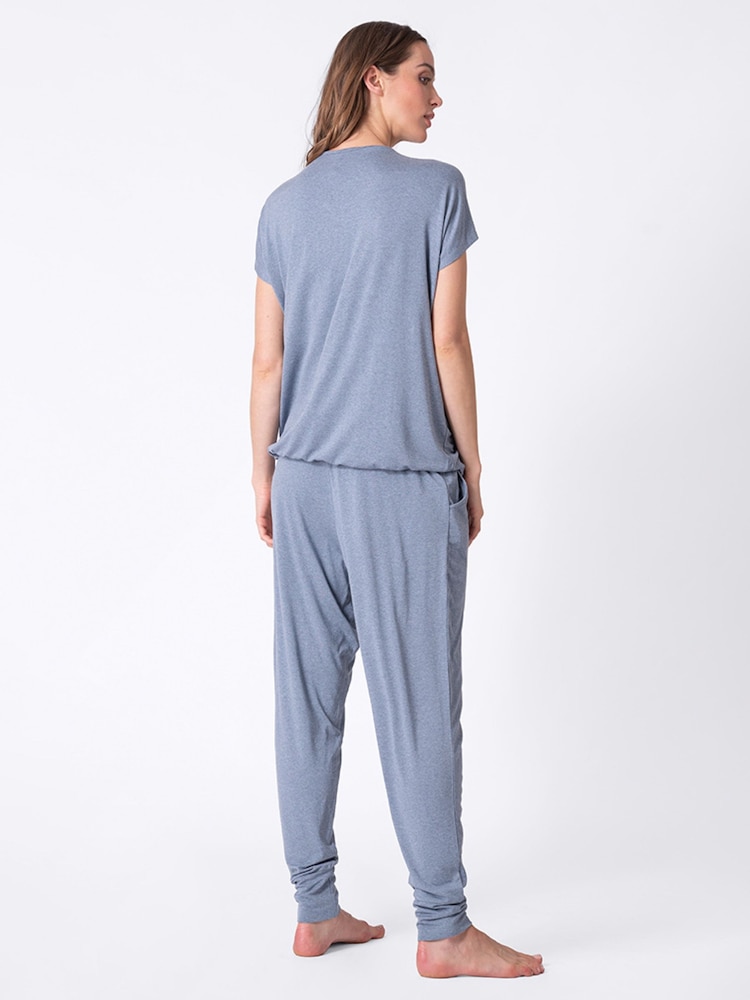 Seraphine Blue Ultra-Soft Maternity & Nursing Loungewear Set - Image 2 of 5