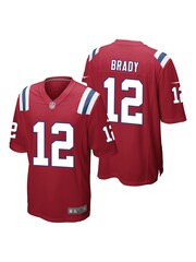 Nike Red NFL New England Patriots Alternate Game Jersey - Tom Brady Youth - Image 1 of 2