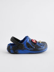 Blue/Black Sonic Slipper Clogs - Image 2 of 5