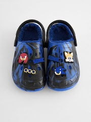 Blue/Black Sonic Slipper Clogs - Image 5 of 5
